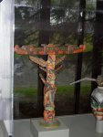 a small story pole replica