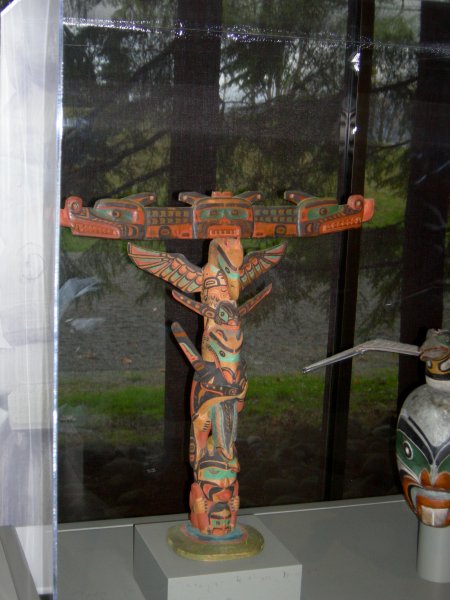 a small story pole replica