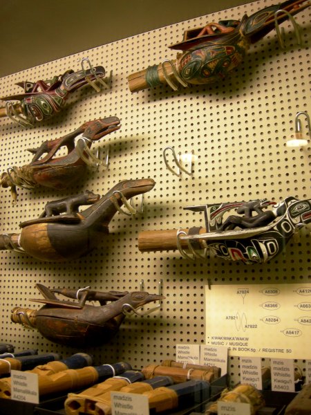 wooden carved whistles
