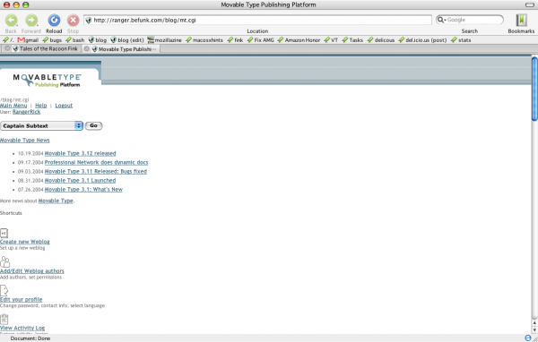 Camino + MT 3.1 (upgraded)