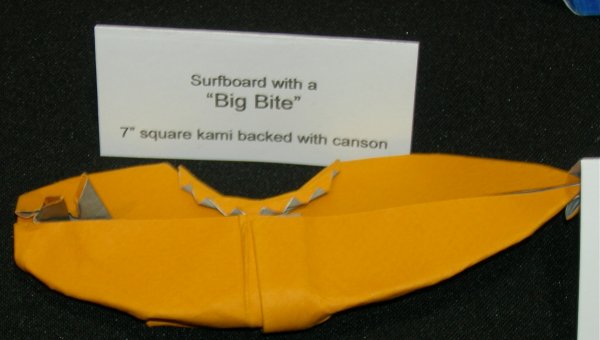 Surfboard with a "Big Bite"