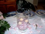 floating flower candles