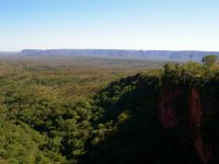 a surprising amount of detail in the far-away plateaus