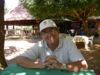 our guide, Vicente, at the cachoeirinha