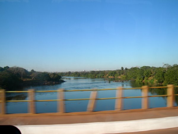 on the road towards the Pantanal