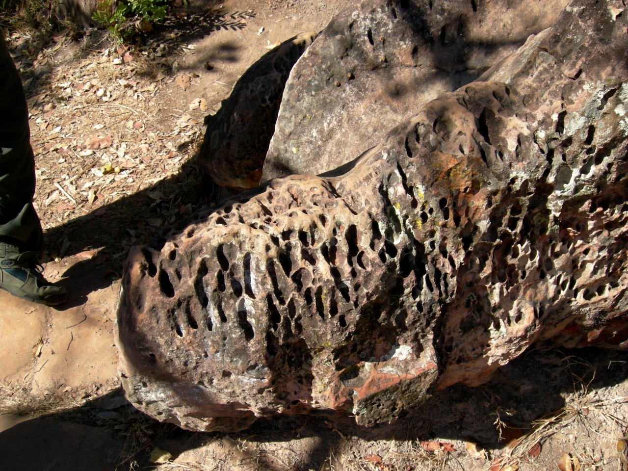 interesting sandstone rock erosion