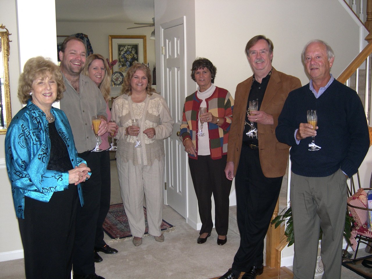 Nita, Stace, Sara, Patty, Sally, Mike, and Nelson