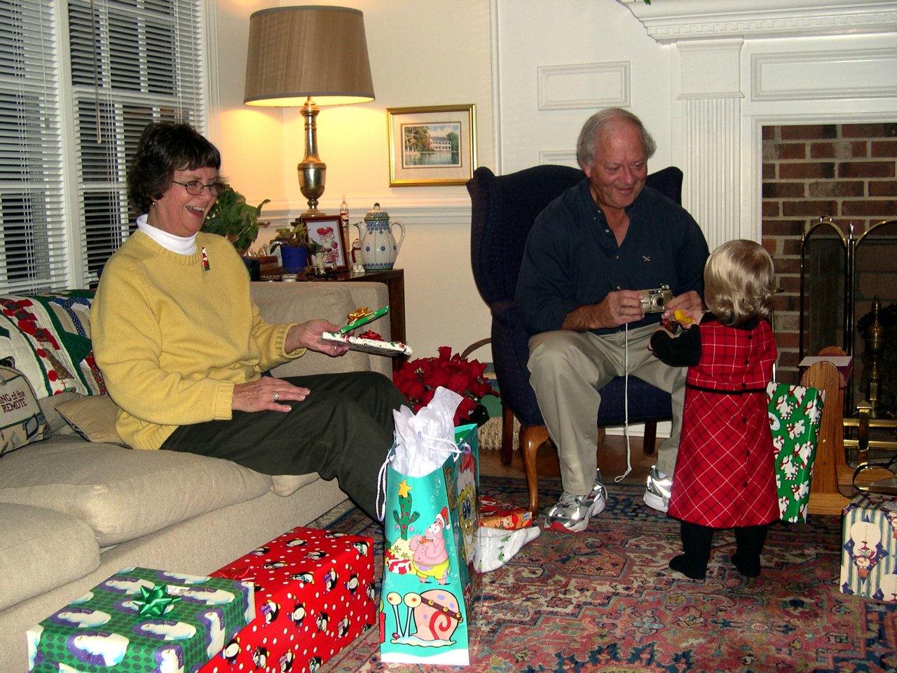 Sally, Nelson, and Stephanie