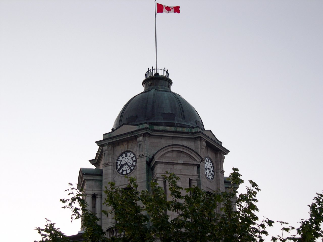 Quebec City - Dome near the chateau in old Quebec.
