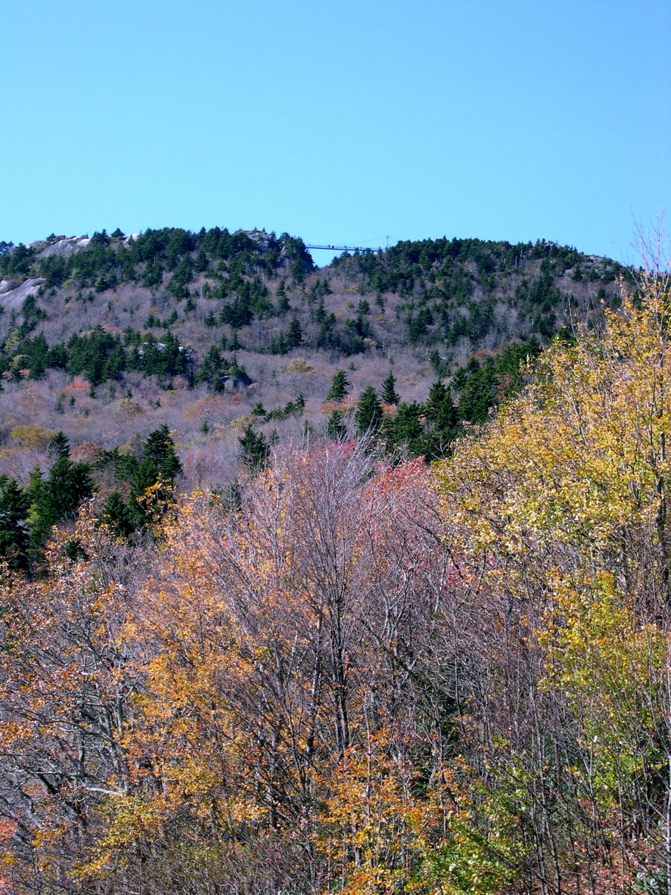 Grandfather Mountain from the Stack Rock Overlook