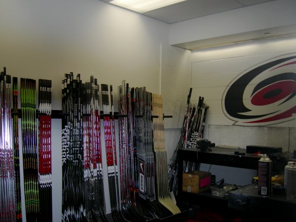 More hockey sticks.