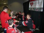 Round two of autographs.