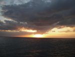 Sunset Leaving Miami