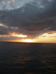 Sunset Leaving Miami