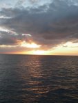 Sunset Leaving Miami