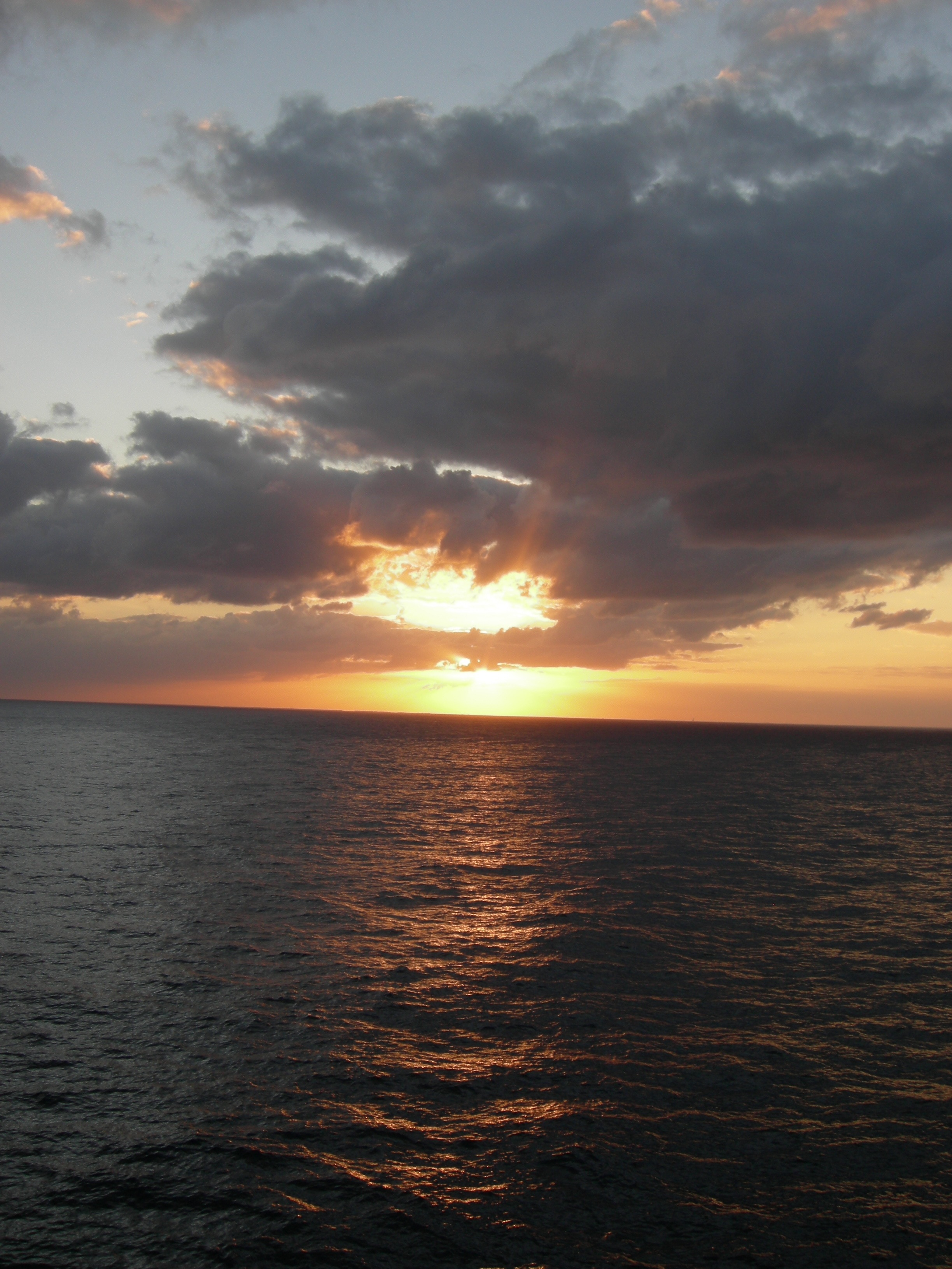 Sunset Leaving Miami