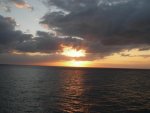 Sunset Leaving Miami