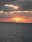 Sunset Leaving Miami