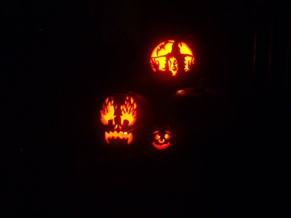 Cynthia, Brek, and Courtney's Pumpkins