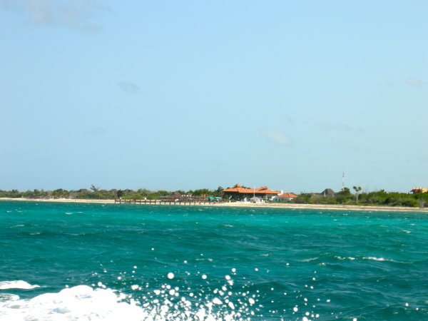The coast of Cozumel, Mexico
