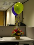 Flowers from Cynthia!