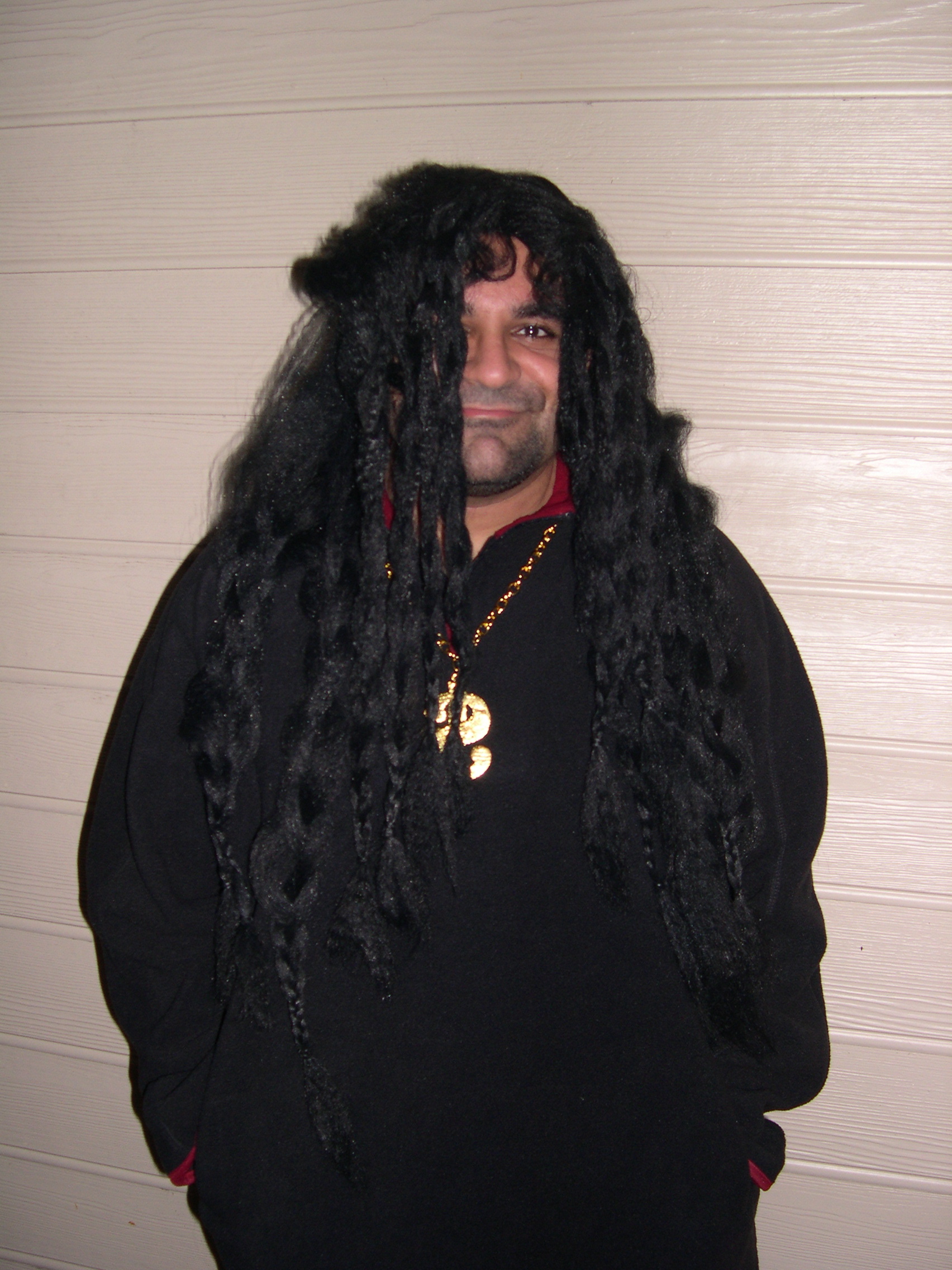 Nitin with the bling-bling
