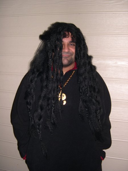 Nitin with the bling-bling