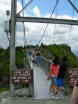 About to cross the bridge.