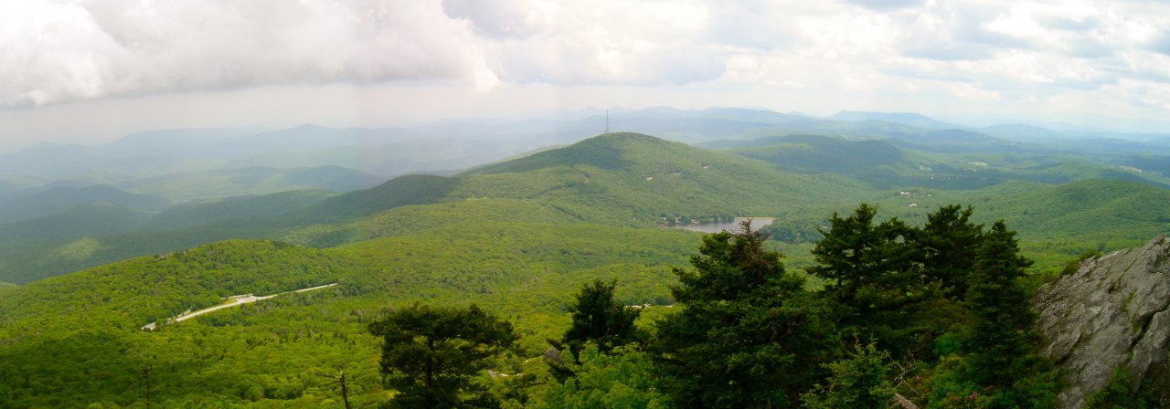 Panorama from the top.
