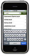 OpenNMS iPhone App: Node Search