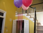 balloons and the Hello Kitty car wash