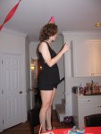 Courtney declaring that it is piñata time