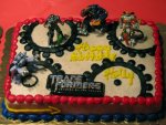 Transformers cake