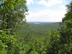looking out from Morrow mountain