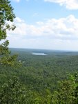looking out from Morrow mountain