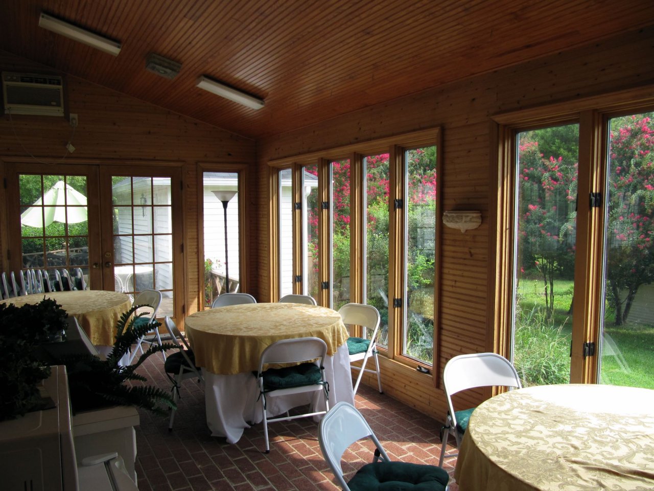 the sun room at Sullivan Place