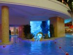 Golden Nugget aquarium water slide