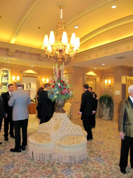 at the wedding