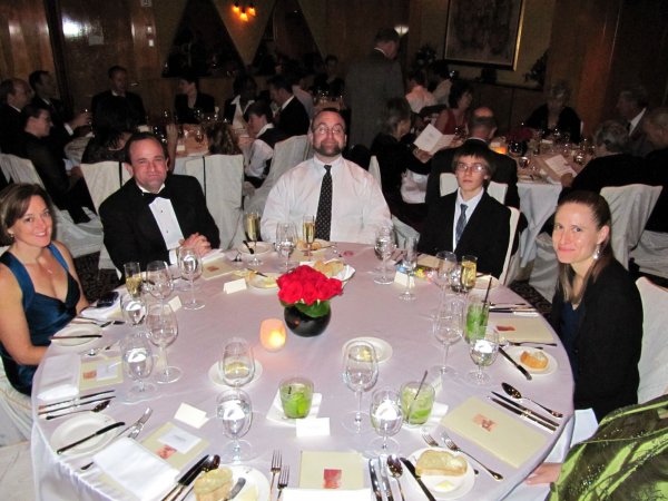 at the reception