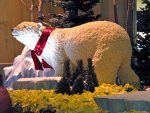Bellagio conservatory: another polar bear