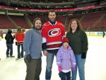 Ben, Stephanie, and Cynthia with Nic Wallin