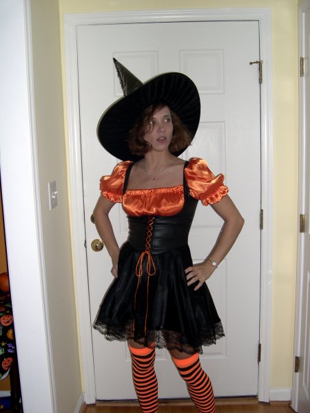 Courtney (a witch!  Buuuuuuuurn her!)