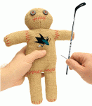 San Jose Sharks Voodoo Doll