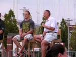 Joe Corvo and Tom Barrasso