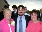 Grandma Mercer, I, and Mom