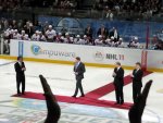 honoring famous Finnish players: Sami Kapanen, Jari Kurri, Esa Tikkanen, and Jyrki Lumme