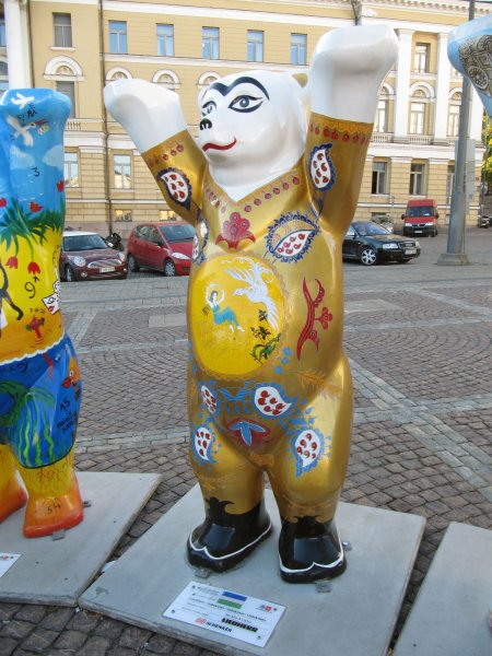 Uzbekistan Buddy Bear.