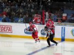 starters coming out on the ice
