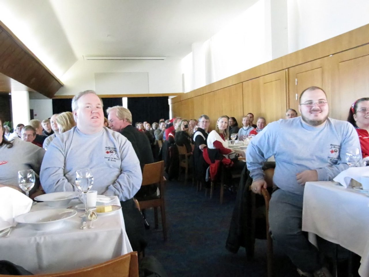 lunch with the team