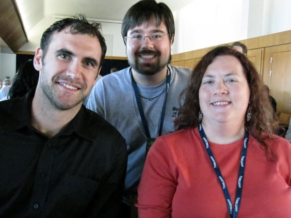 Ben and Cynthia with Jay Harrison